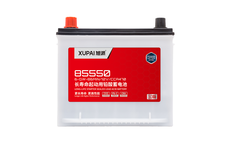 旭派6-QW-86MIN/85550長(zhǎng)壽命汽車起動(dòng)電池